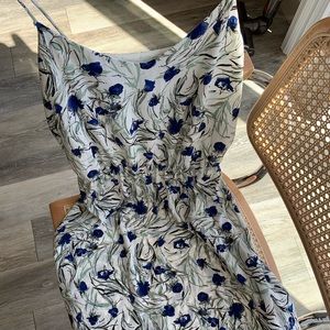 Flower print dress